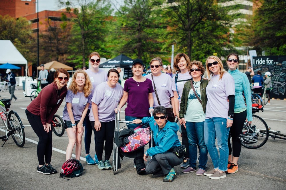 Employees Ride in Cycliad Event to Support One of Their Own