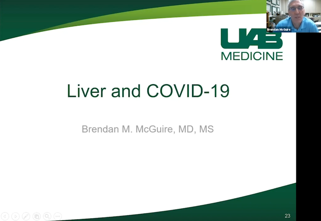 Liver and Covid-19 by Brendan McGuire, M.D., thumbnail