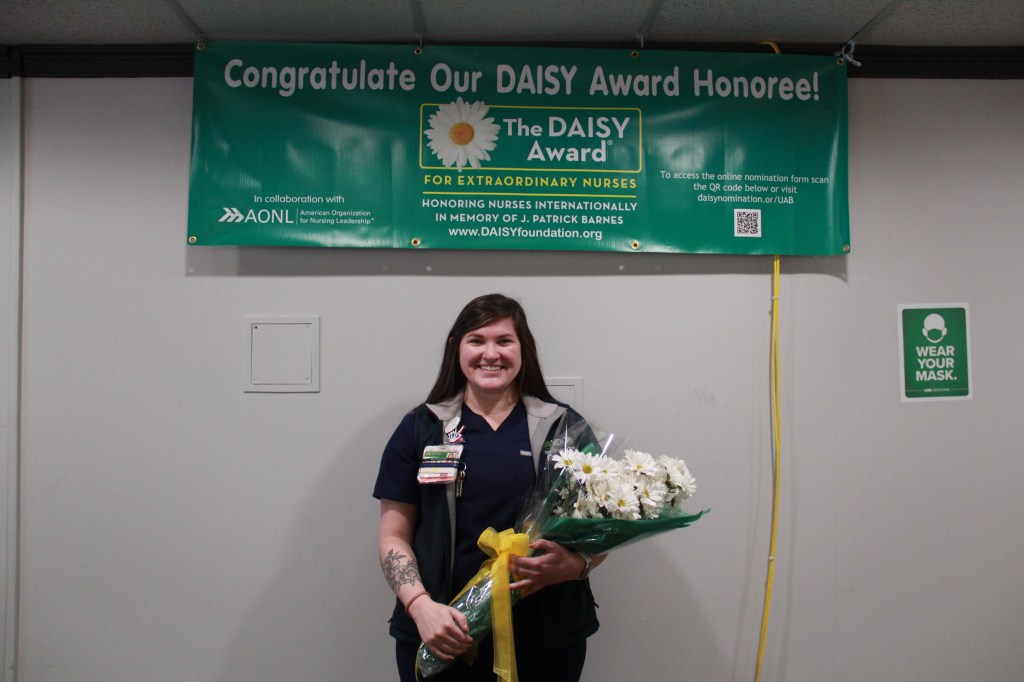 DAISY Winner - Kelsey Brumbeloe, RN