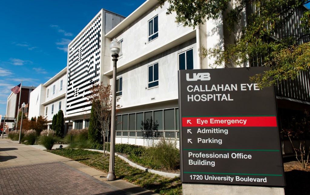 Exterior of Callahan Eye Hospital