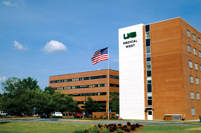 exterior photo of UAB Medical West during the daytime