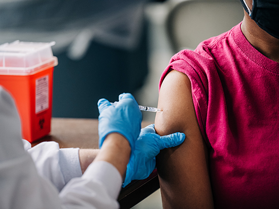 Student COVID-19 Vaccination Site, Bartow Arena