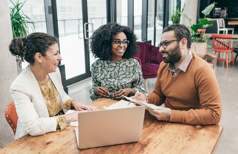 Minority Mentoring Circle fostering diverse leadership through discussion