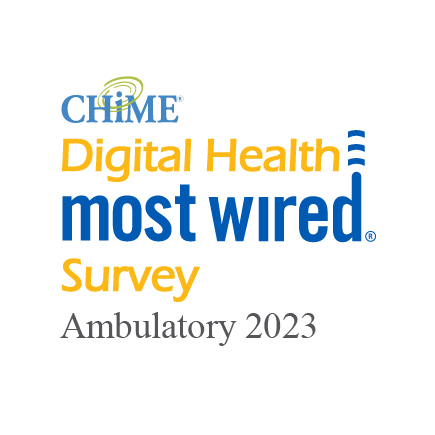 the 'Most Wired' Hospitals for 2023 graphic